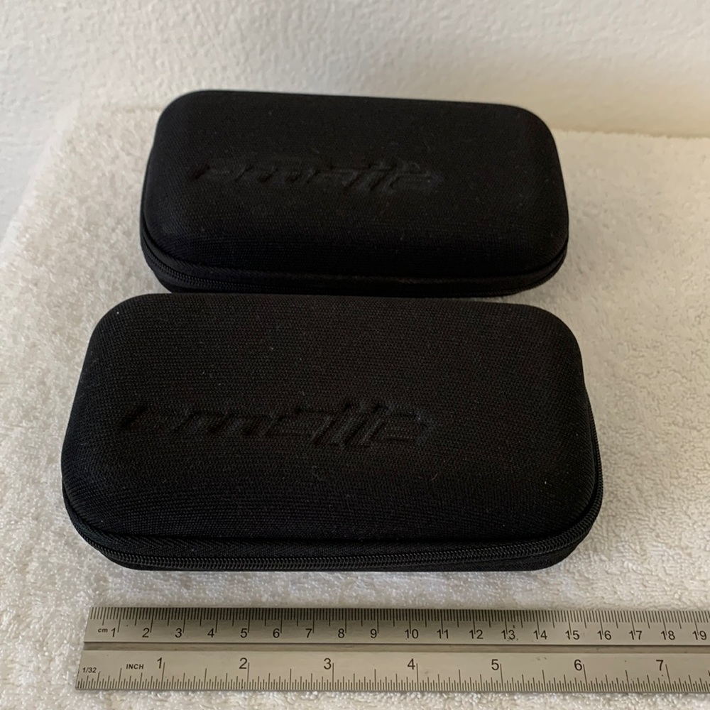 Eyeglass cases.